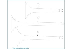 Trompette de cor de navire T-0A P-131-84
