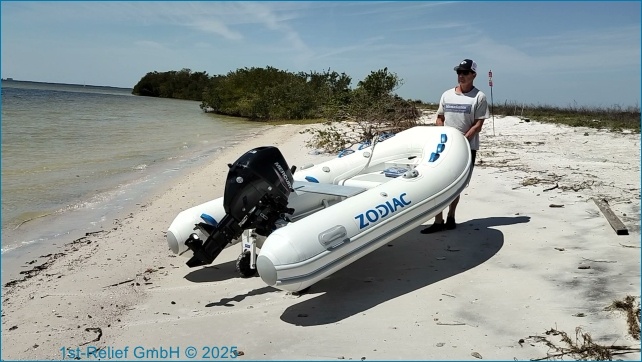 VersaChock - Retractable dinghy dolly kit