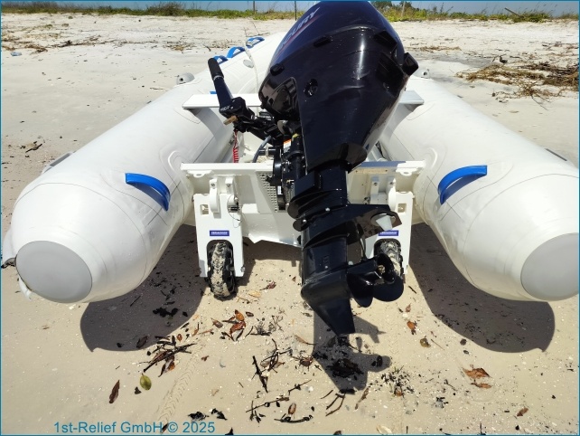 VersaChock - Einziehbares Schlauchboot-Dolly-Kit