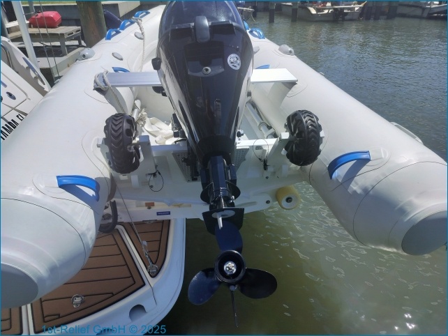 VersaChock - Einziehbares Schlauchboot-Dolly-Kit