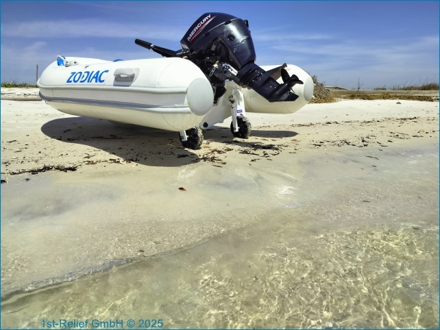 VersaChock - Retractable dinghy dolly system Version 2