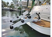 Dinghy davits with wheels (4th Generation)