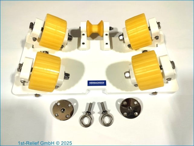 VersaChock - Roller kit 25 inch with 4 wheels - removable