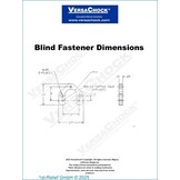 VersaChock - Kit de fijación para persianas anchas