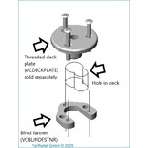 VersaChock - Kit de fijación para persianas anchas