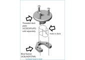 Kit de fixation pour store large