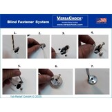 VersaChock - Kit de fijación para persianas anchas