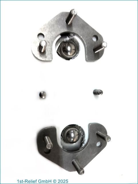 VersaChock - Kit de fijación para persianas de doble ancho
