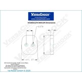 VersaChock - Piastra di appoggio per deriva fuoribordo