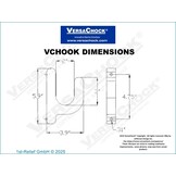 VersaChock - Soporte para mástil de línea de muelle y bichero para barco
