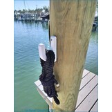 VersaChock - Soporte para mástil de línea de muelle y bichero para barco