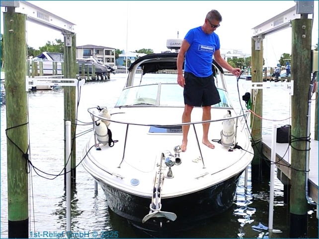 VersaChock - Dock line valet arm