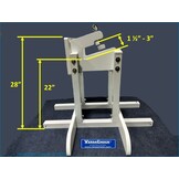 VersaChock - Verticale roeiboot en buitenboordmotorstandaard