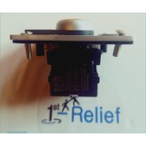 Model M-313 Verlichte drukknop, claxon, inbouwmontage