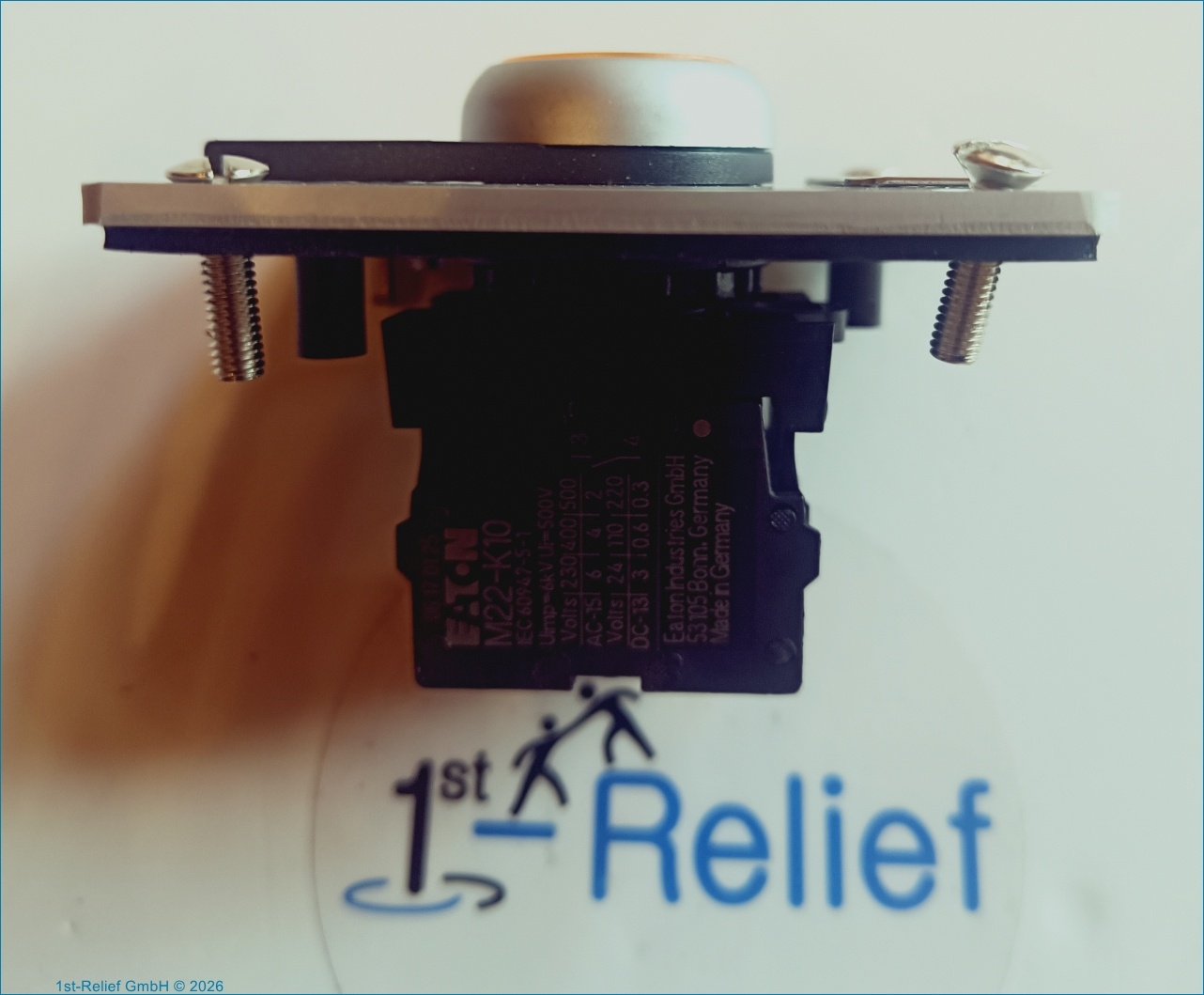 Model M-313 Illuminated Push Button, Horn, Flush Mount