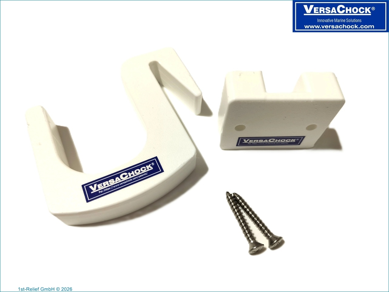 VersaChock - Aanleghaak voor bootpaal - Verwijderbaar