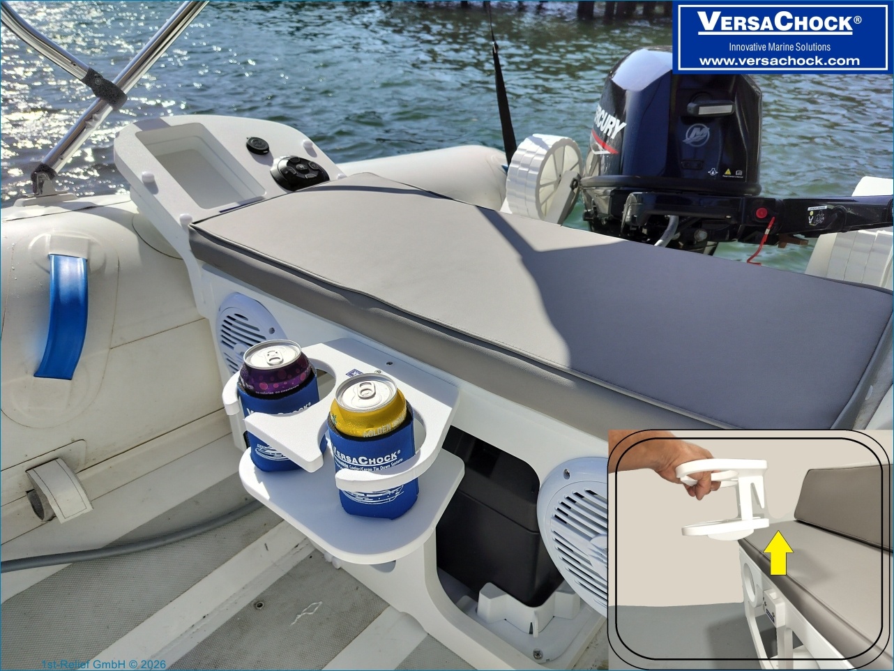 VersaChock - Two Drink Holder - Removable