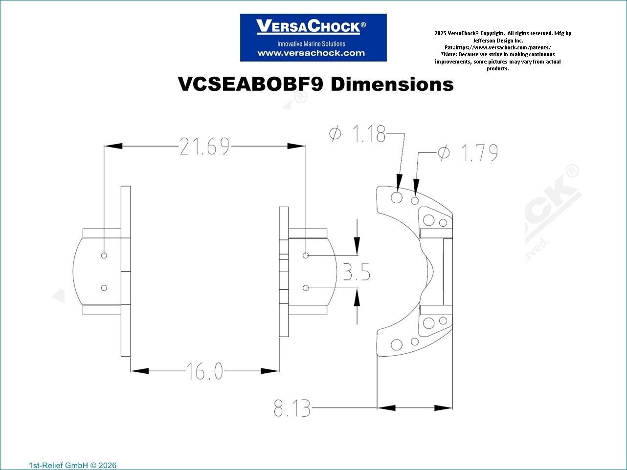 Support de fixation Seabob 2e génération pour le rangement et le verrouillage du Seabob F9