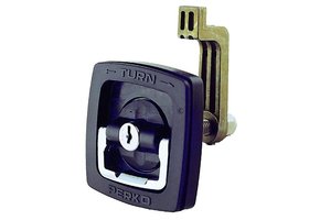 Grande serratura a filo con 2 chiavi