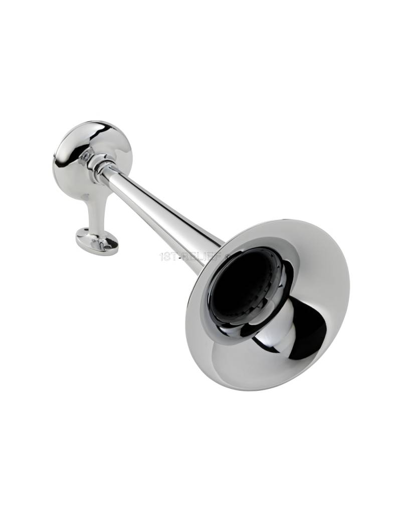 Corne de navire S-0A, trompette simple, revêtement en poudre blanche ou finition chromée