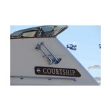 D-0A Ship Horn, two Trumpets, Chrome Finish