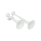 D-0A Ship Horn, two Trumpets, Chrome Finish