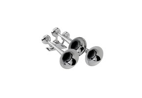 T-0A Ship Horn, three Trumpets, chrome