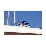 T-0A Cuerno de barco, tres trompetas, acabado de pintura en polvo blanca o acabado cromado