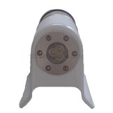 LED Navigatieverlichting / Lantaarn 580 - Toplicht wit incl. Mastbeugel (zwart of zilver)