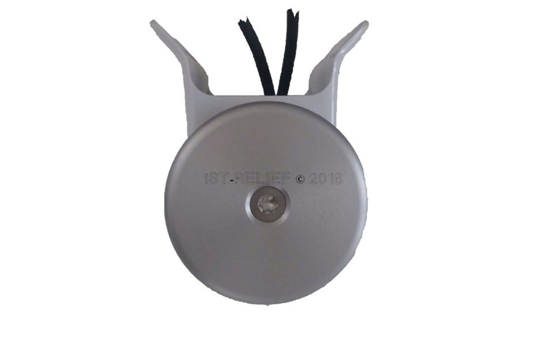 LED Navigationslicht / Laterne 580 - Topplicht weiß inkl. Masthalterung (schwarz oder silber)