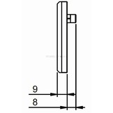 Luz subacuática LED ultradelgada compacta Equator MSR0640