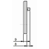 Luz subacuática LED ultradelgada compacta Equator MSR1280