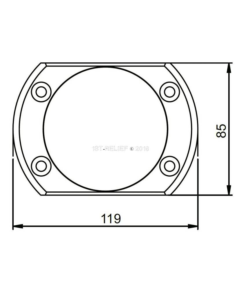 Equator MSR1280 kompakte ultra-dünnen LED-Unterwasserbeleuchtung