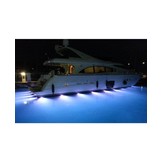 Luz subacuática LED convexa MST18240 para superficie estándar en la popa del casco