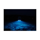 Convex MSR18240 LED underwater light for standard surface at the stern of the hull