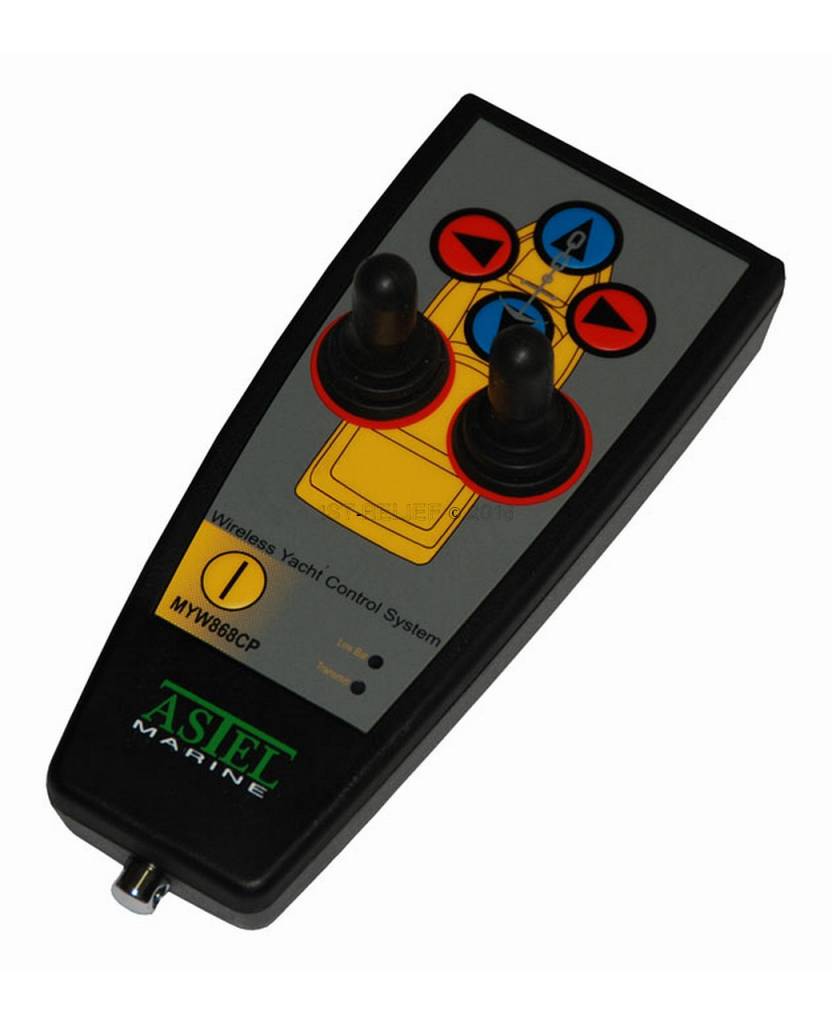 Sistema de control inalámbrico para yates MYW868BCP (controla motores, molinete de ancla y propulsor)
