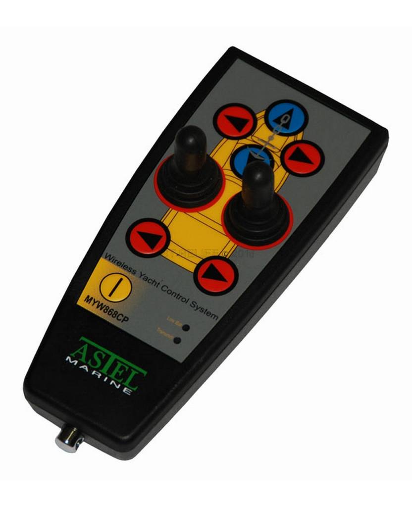 Sistema de control inalámbrico para yates MYW868BCP (controla motores, molinete de ancla y propulsor)