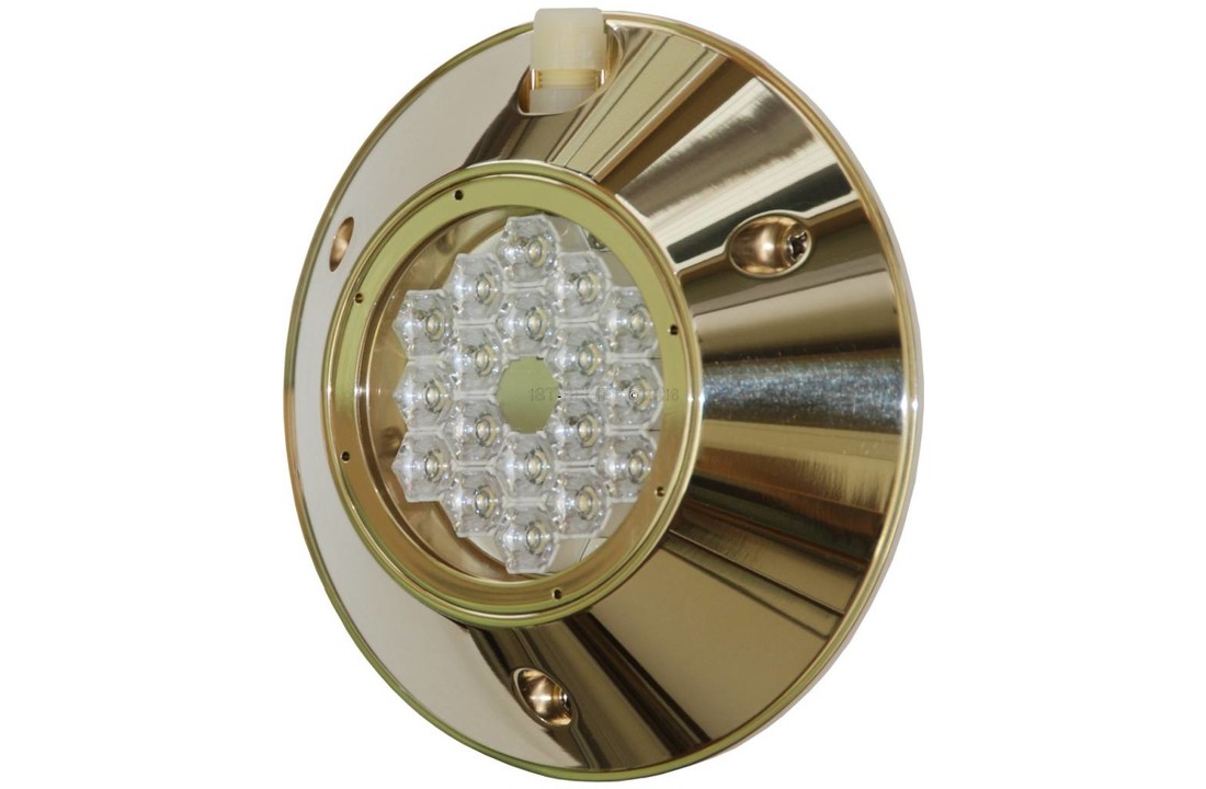 luce subacquea per superficie convessa di serie MST0680 LED a poppa dello scafo
