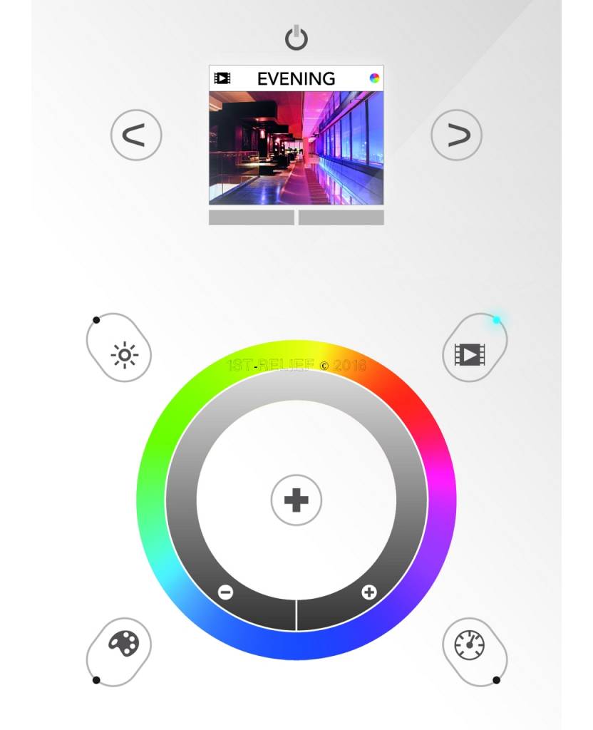 Astel Conus MSR0680 highpower LED onderwaterlamp ontworpen als schuine afgeknotte kegel