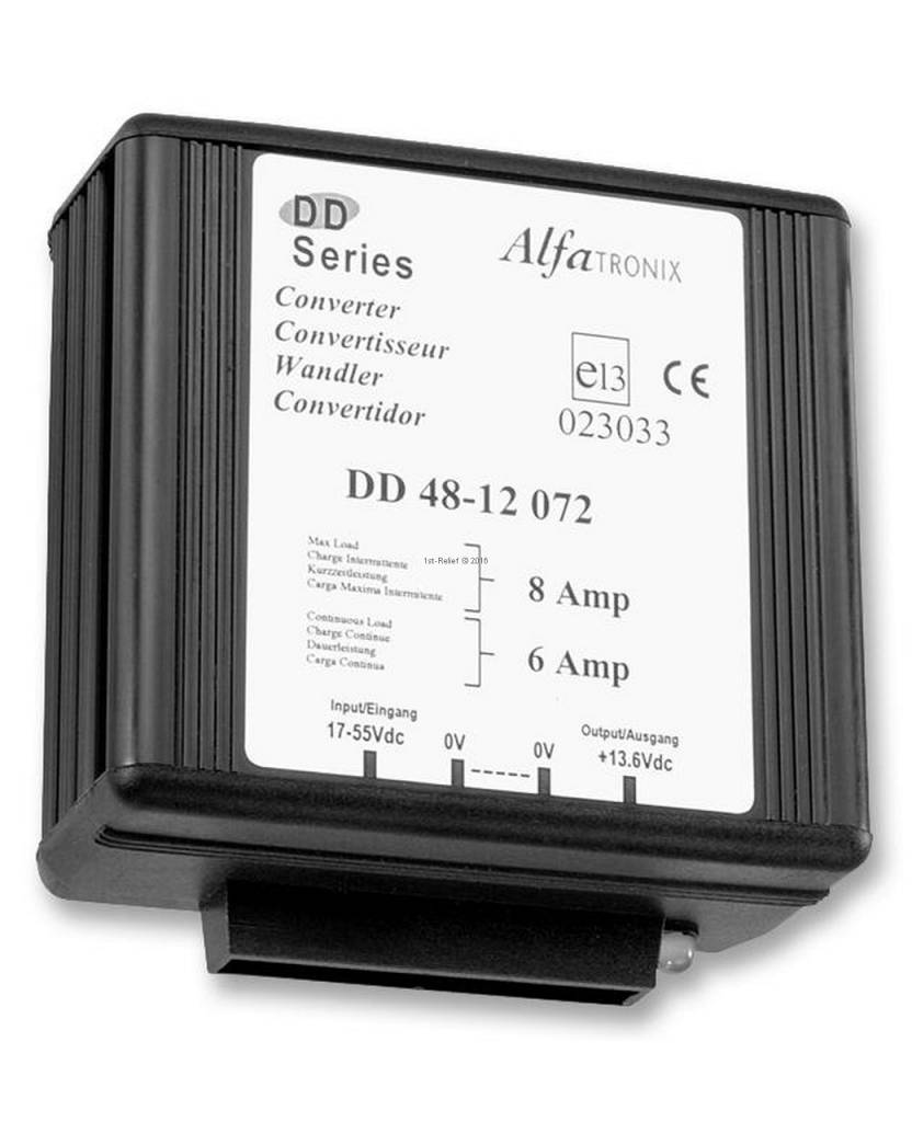 Convertitore da 48 VDC a 12 VDC non isolato