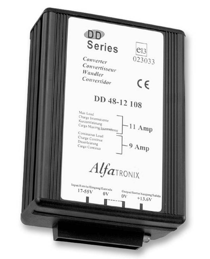 Convertitore da 48 VDC a 12 VDC non isolato