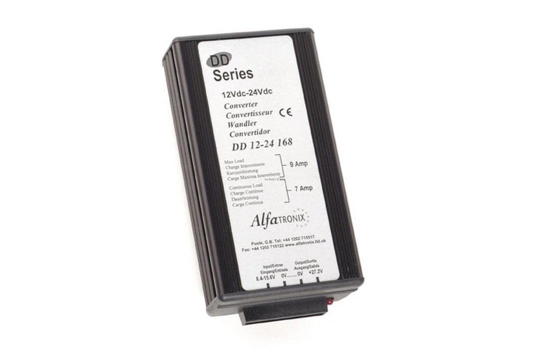 12 VDC naar 24 VDC Converter niet geïsoleerd
