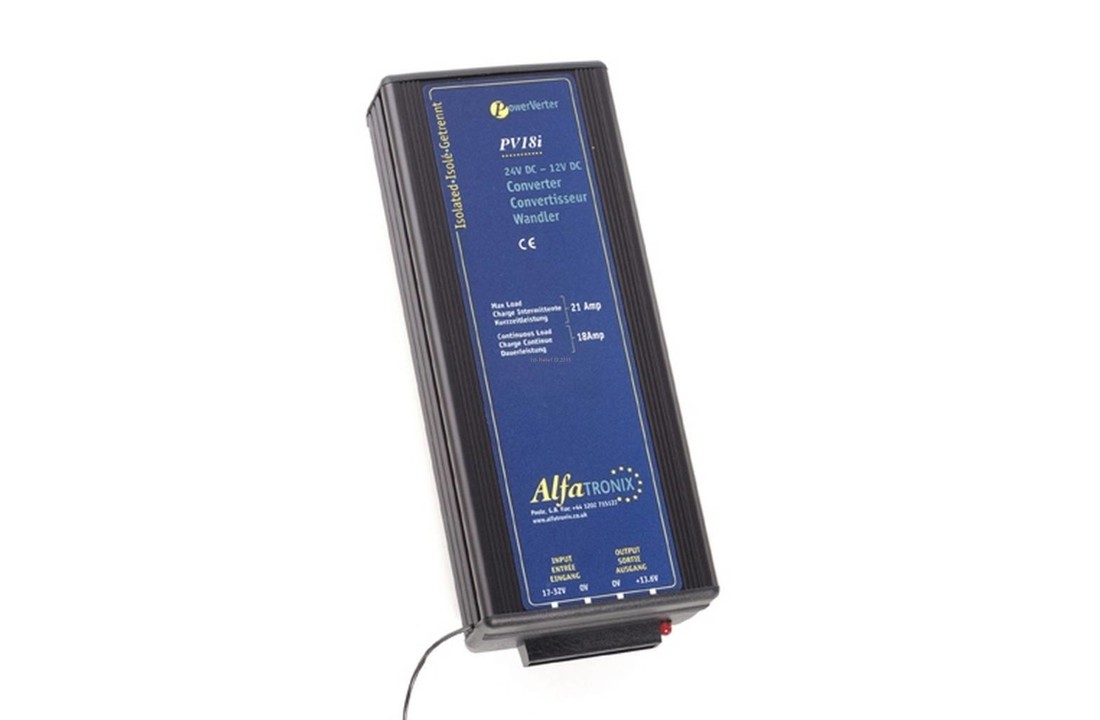 24 VDC zu 12 VDC Wandler isoliert