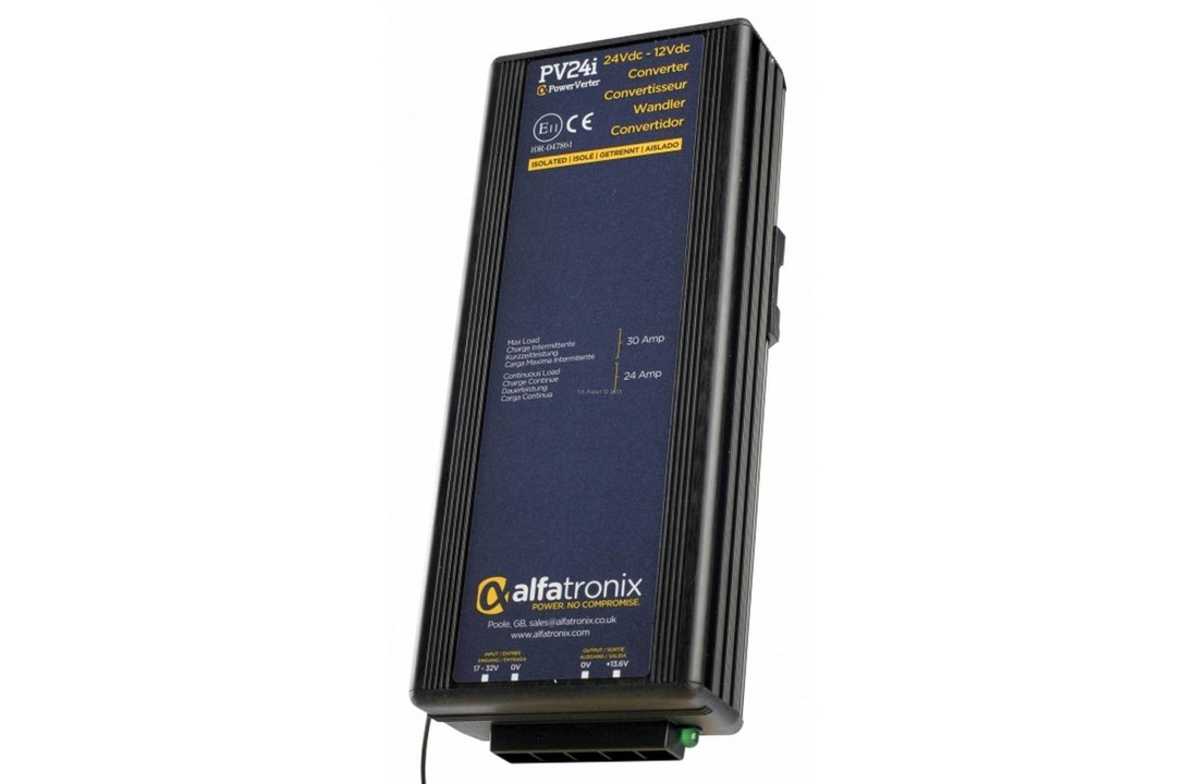 24 VDC zu 12 VDC Wandler isoliert