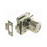 Cabindoor - Ensemble de loquet affleurant avec poignée à bouton