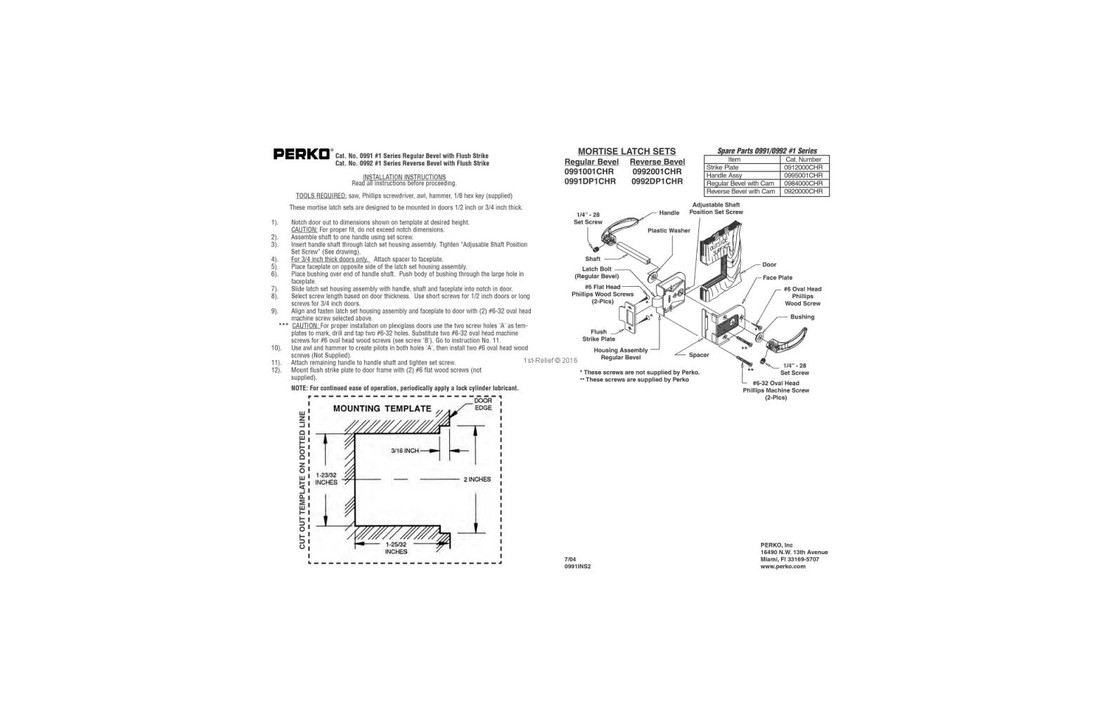 Cabindoor - Conjunto de pestillo a ras con pomo