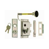 Cabindoor - Rim Lock Set (Lever and Knob, key lockable)