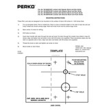 Cabindoor - Set di blocco del cerchione (leva e pomello, chiave bloccabile)