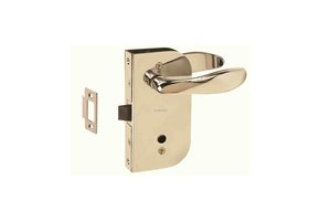 Cabindoor - Flush latch set with Handles