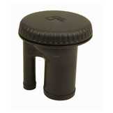 Gasoline-filler pipe with ratcheting seal and vacuum relief / over pressure relief (VOPR)